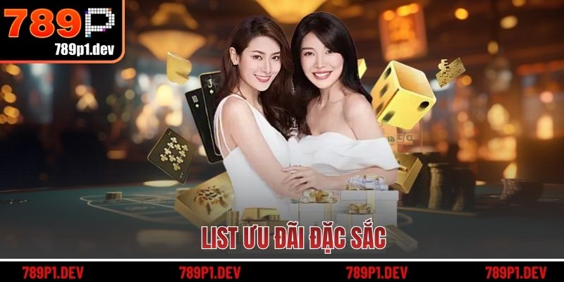 List ưu đãi đặc sắc